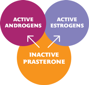 Intrarosa is the FIRST AND ONLY FDA-APPROVED NON-ESTROGEN THERAPY WITH PRASTERONE